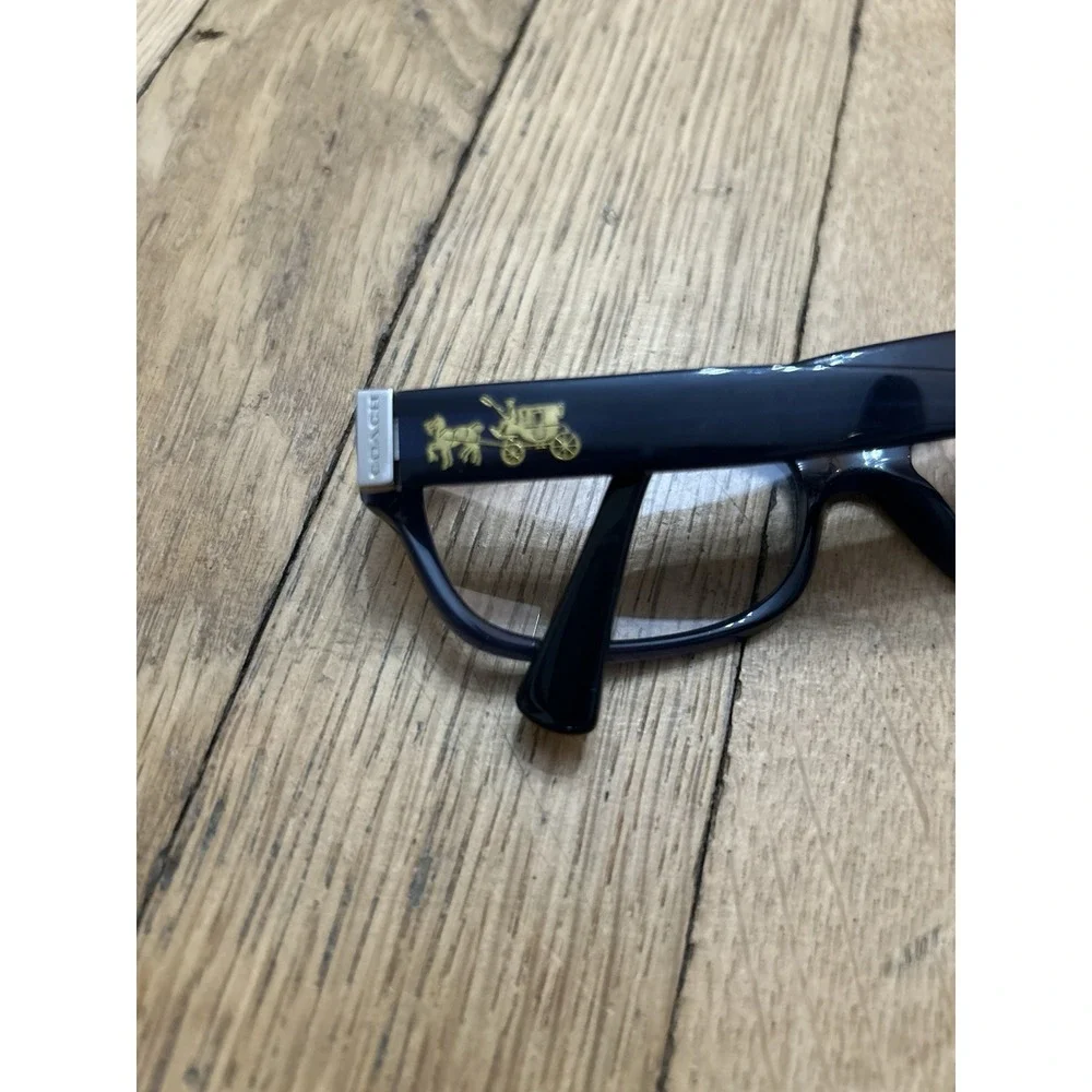 Coach Eyeglasses HC 6078 5397 Milky Navy 54 16 135 Blue Gold FRAME ONLY